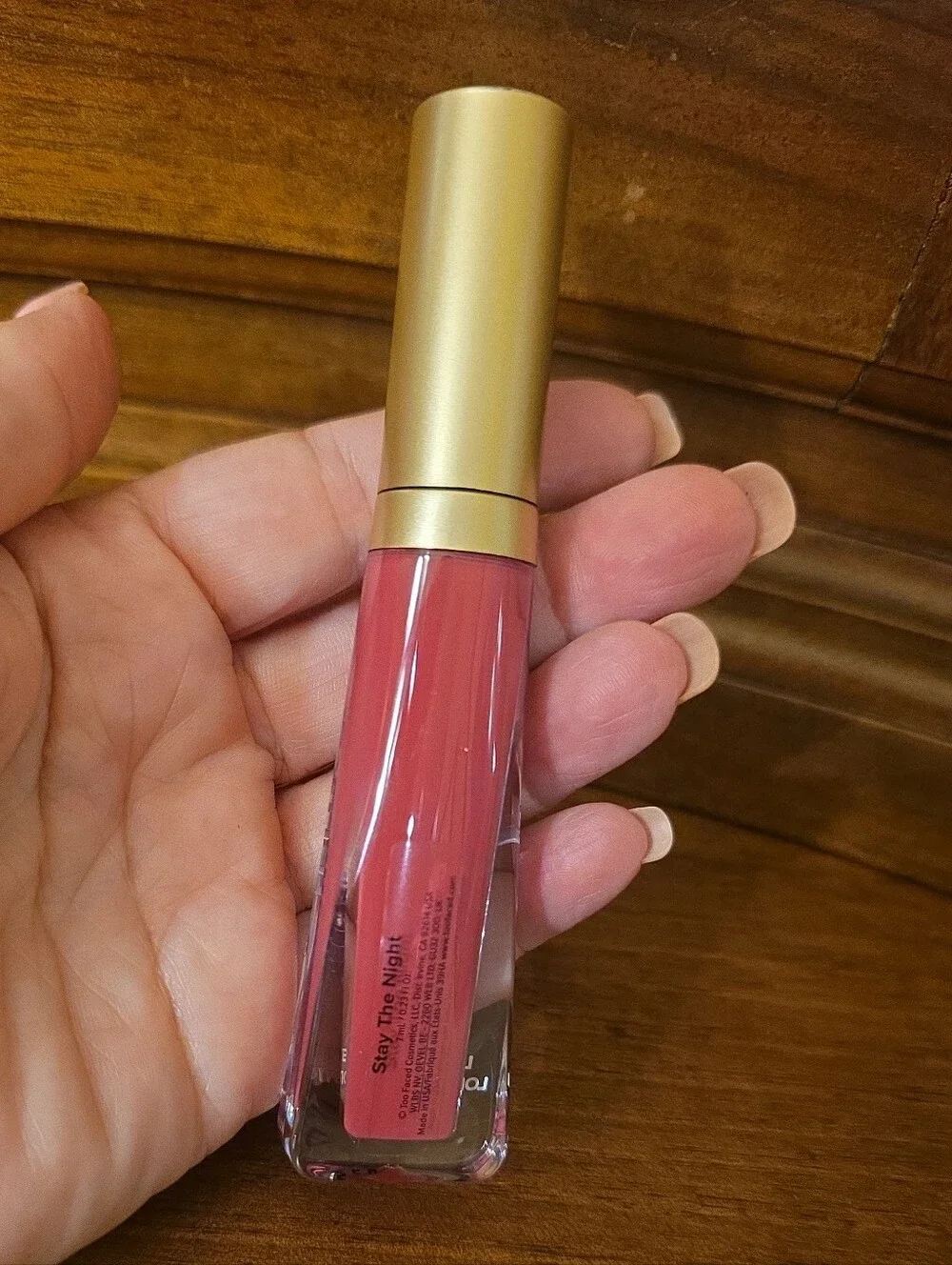 Too Faced Melted Liquified Matte Long Wear Lipstick, Stay The Night, .23oz--NIB